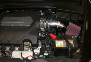 Acura TL Performance Air Intake - K&N Engineering - Typhoon - Silver - `04-`08
